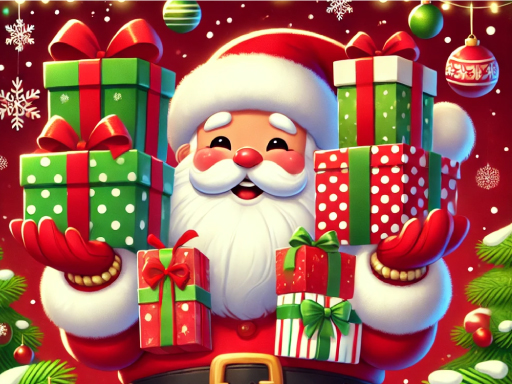 Christmas Gift Jump gameplay
